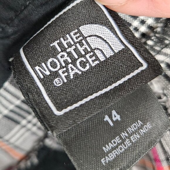The North Face Liliput 100% Cotton Plaid Bermuda Short 14 Long - Picture 6 of 9